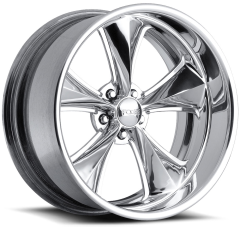 FOOSE 17X7 NITROUS 2PCE (5X114.3) ET+13 CB72.6 POLISHED WHEEL AND TYRE PACKAGE