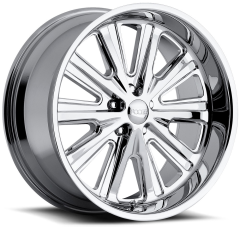 FOOSE 20X8 ASCOT KO (5X114.3) ET+07 CB70.7 POLISHED WHEEL AND TYRE PACKAGE