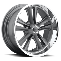 FOOSE 17X7 KNUCKLE (5X114.3) ET+01 CB72.6 TEXTURED GREY/POLISHED LIP WHEEL AND TYRE PACKAGE