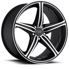 FOOSE 18X8 SPEED (5X114.3) ET+30 CB72.65 MATTE BLACK/MACHINED WHEEL AND TYRE PACKAGE