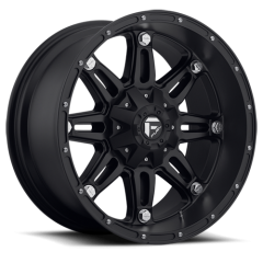 FUEL 20X9 HOSTAGE (8X165.1) ET+01 CB125.25 MATTE BLACK WHEEL AND TYRE PACKAGE