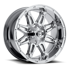 FUEL 20X10 HOSTAGE (8X165.1) ET-12 CB125.22 CHROME WHEEL AND TYRE PACKAGE