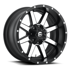 FUEL 22X9.5 MAVERICK (5X150) ET+25 CB110.3 MATTE BLACK / MACHINED FACE