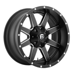 FUEL 20X10 MAVERICK (8X170) ET-12 CB125.22 BLACK/MILLED WHEEL AND TYRE PACKAGE