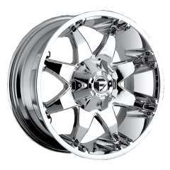 FUEL 17X8.5 OCTANE (BLANK) ET+14 CB72.69 CHROME WHEEL AND TYRE PACKAGE