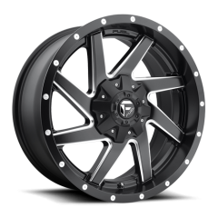 FUEL 20X9 RENEGADE (6X135/6X139.7) ET+20 CB106.4 MATTE BLACK / MILLED EDGES WHEEL AND TYRE PACKAGE