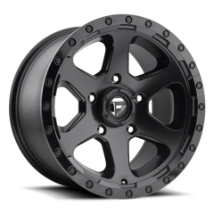 FUEL 20X9 RIPPER (6X139.7) ET+35 CB93.1 MATTE BLACK WHEEL AND TYRE PACKAGE