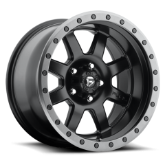 FUEL 18X10 TROPHY (6X139.7) ET-12 CB108 MATTE BLACK/ANTHRACITE RING WHEEL AND TYRE PACKAGE