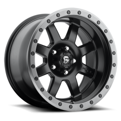 FUEL 18X10 TROPHY (5X127) ET-12 CB87.1 MATTE BLACK/ANTHRACITE RING-D55118007350