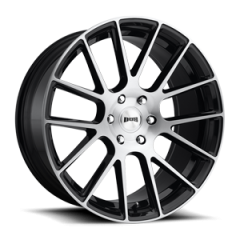 DUB 20X9 LUXE (6X139.7) ET+30 CB78.1 GLOSS BLACK / BRUSHED FACE