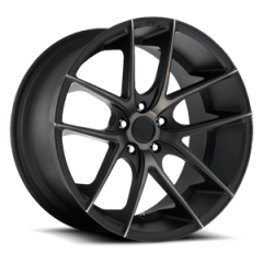 NICHE 22X9 TARGA (5X120) ET+15 CB72.6 MATTE BLACK / DDT