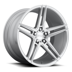 NICHE 19X8.5 TURIN (5X100) ET+40 CB72.6 SILVER MACHINED WHEEL AND TYRE PACKAGE