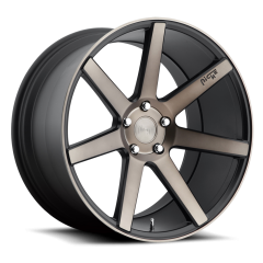 NICHE 19X8.5 VERONA (5X114.3) ET+35 CB72.65 MATTE BLACK/TINTED FACE WHEEL AND TYRE PACKAGE