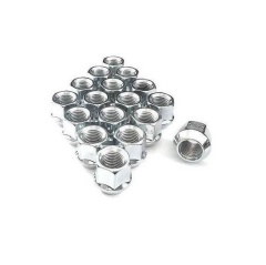 CHROME 12 x 1.5 OPEN END WHEEL NUTS