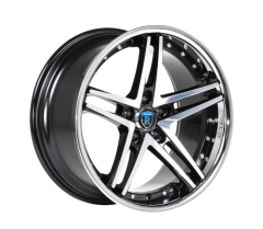 ROHANA 20X9 RC5 (5X120) ET+35 CB74.1 BLACK/MACH. FACE + SSL LIP-RC52095120+35BMSSL