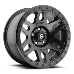 FUEL 18X9 RECOIL (6X139.7) ET+20 CB108.1 MATTE BLACK WHEEL AND TYRE PACKAGE