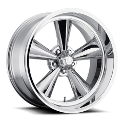 US MAGS 18X8 STANDARD (5X120.65) ET+1 CB72.6 CHROME WHEEL AND TYRE PACKAGE