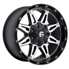 FUEL 24X11 HOSTAGE (8X165.1) ET-24 CB125.22 MATTE BLACK / MACHINED FACE
